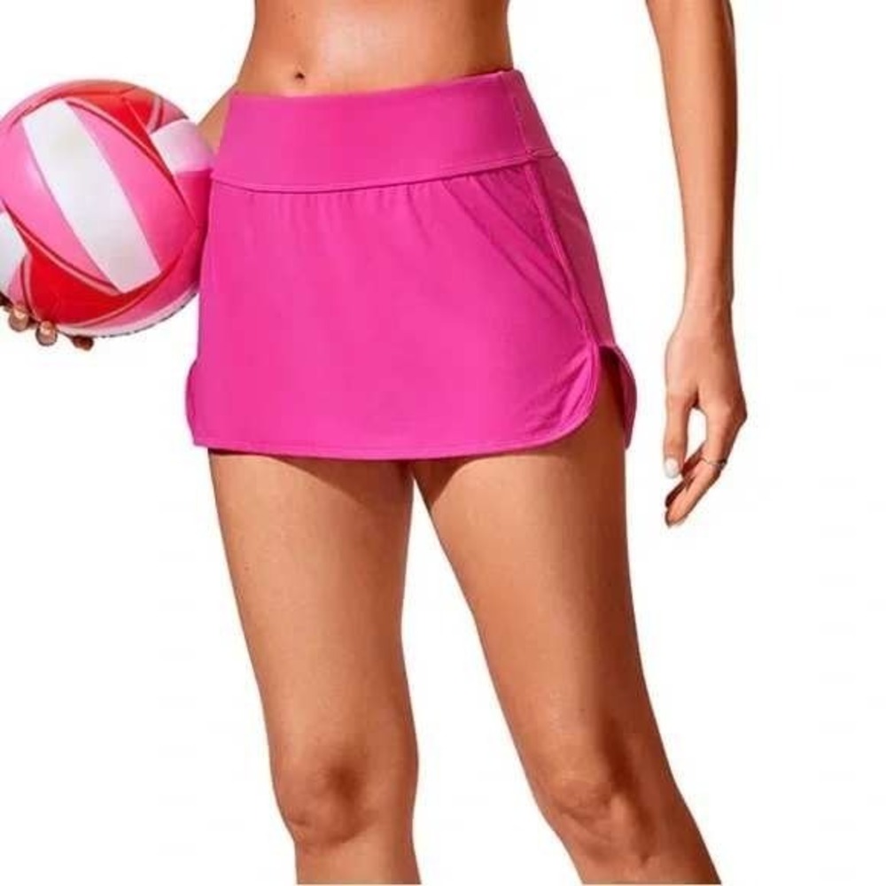 CRZ YOGA Hot Pink Swim Skirt